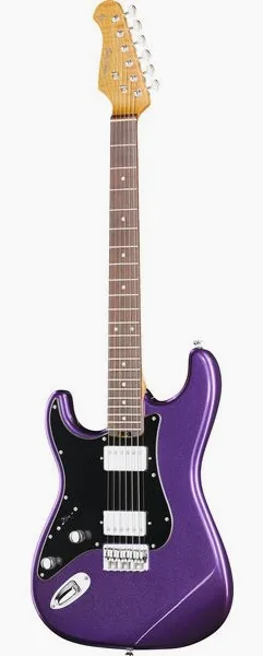 Harley Benton ST-Modern Plus HH LH PM forfra