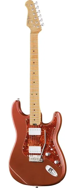 Harley Benton ST-Modern Plus HH VT RM forfra