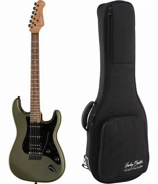 Harley Benton ST-Modern Plus HSS MOD w/Safe forfra