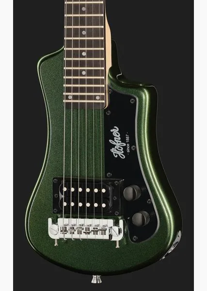 Höfner Shorty Cadillac Green, detalj 4