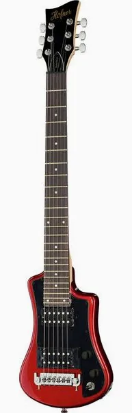 Höfner Shorty Deluxe RD forfra