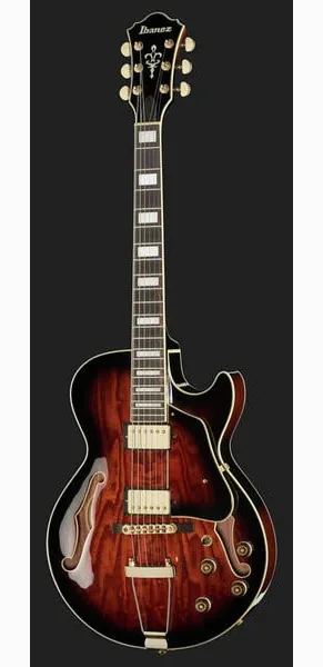Ibanez AG95QA-DBS, detalj 2