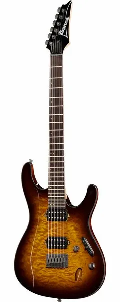 Ibanez S621QM-DEB forfra