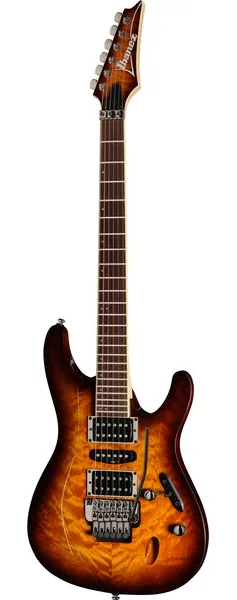 Ibanez S670QM-DEB forfra