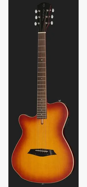 Larry Carlton G5A Tobacco Sunburst LH, detalj 2