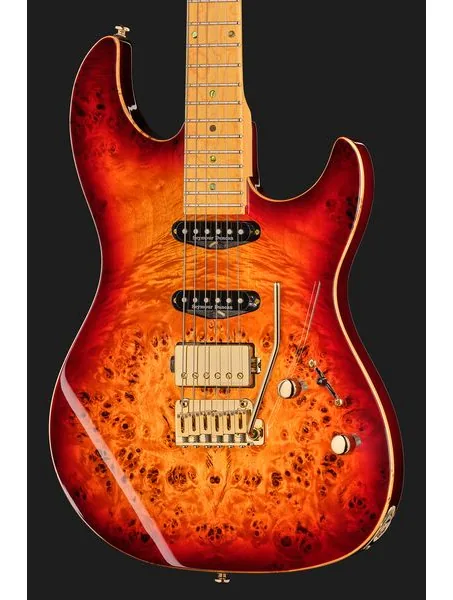Larry Carlton S10 HSS Natural Burst, detalj 4