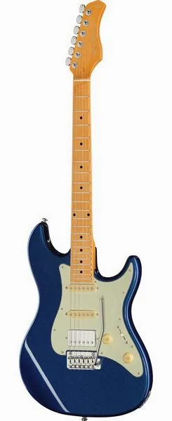 Larry Carlton S5 HSS Dark Navy forfra