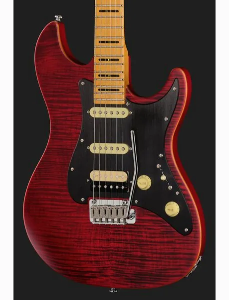 Larry Carlton S7 FM See Thru Red New Gen, detalj 4