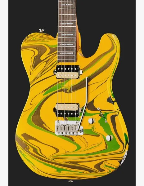Larry Carlton T7 SW Yellow Swirl, detalj 4