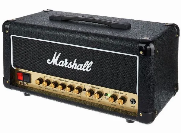 Marshall DSL20HR, detalj 2
