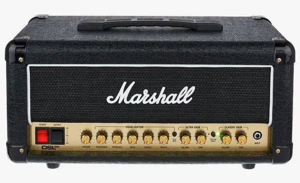 Marshall DSL20HR, detalj 3