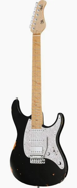 Mayones Guitars Aquila Aged V24 6 MBN forfra
