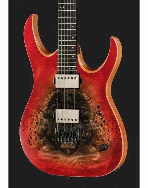 Mayones Guitars Duvell Elite 6 Supernova Red, detalj 4
