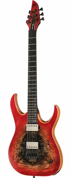 Mayones Guitars Duvell Elite 6 Supernova Red forfra