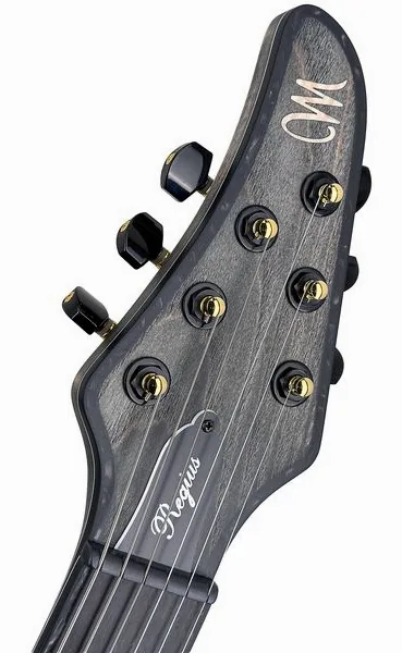 Mayones Guitars Regius 6 Gothic NAMM'26, detalj 5