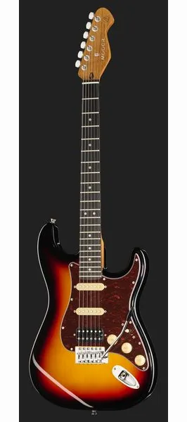 Mooer MSC10 Pro Guitar Sunburst, detalj 2
