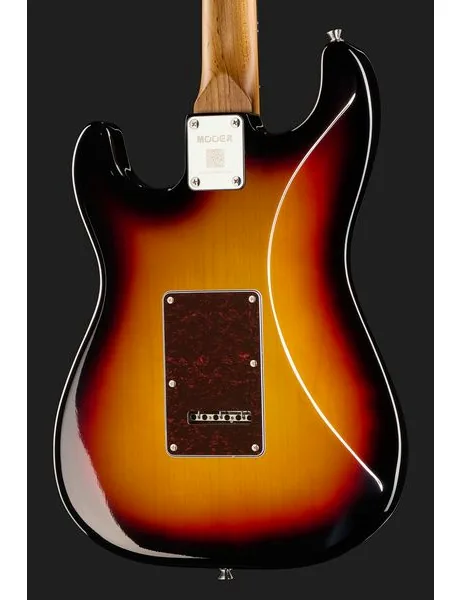 Mooer MSC10 Pro Guitar Sunburst, detalj 5