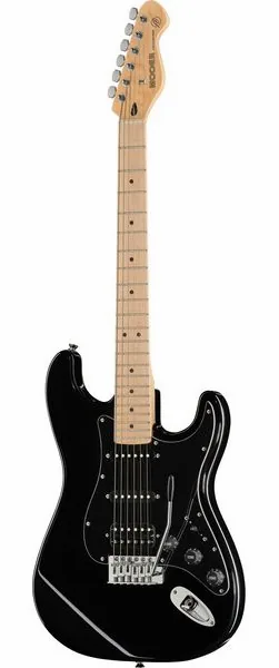 Mooer MSC11 Pro Guitar Black forfra