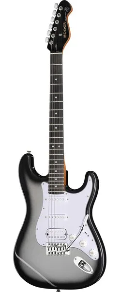 Mooer MSC12 Pro Guitar Iron Silver forfra