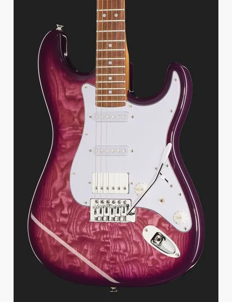 Mooer MSC20 Pro Guitar Prune Purple, detalj 4
