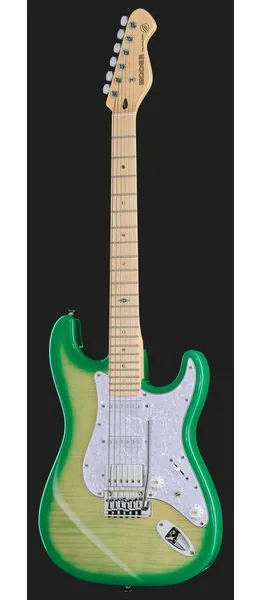 Mooer MSC30 Pro Guitar Lemon Green, detalj 2