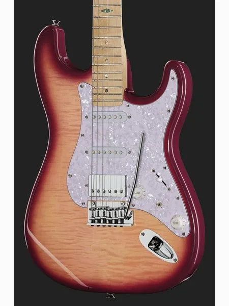 Mooer MSC30 Pro Guitar Sunset Red, detalj 4