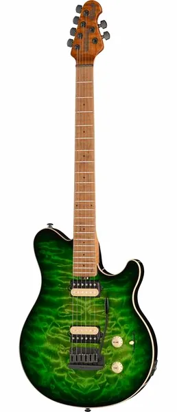 Music Man Axis Super Sport Macha Quilt forfra