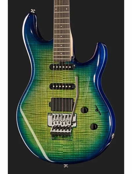 Music Man Luke IV HSS BFR Green Tide, detalj 4