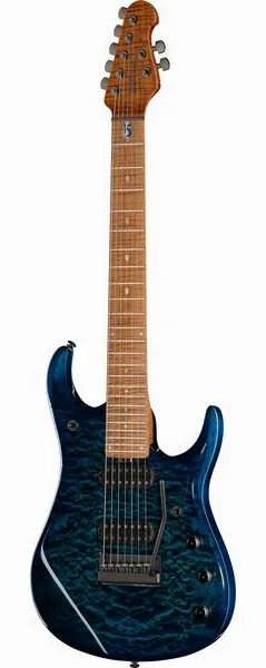 Music Man Petrucci JP15 7 Ultramarine QT forfra