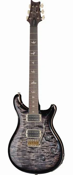 PRS Custom 24 Piezo Charcoal Burst forfra