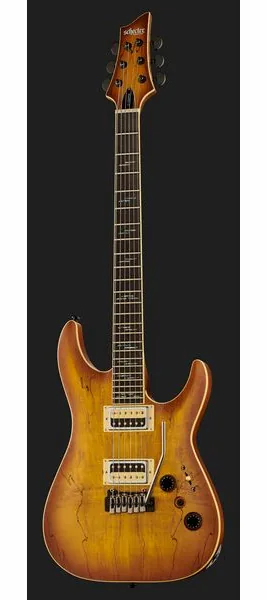Schecter C-1 Exotic Spalted Maple SNVB, detalj 2
