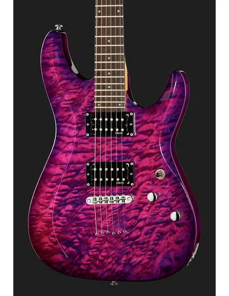 Schecter C-6 Plus EM, detalj 4