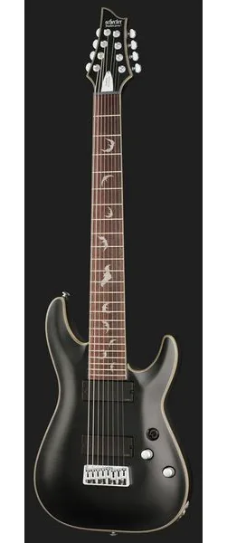 Schecter Damien Platinum 8 SBK, detalj 2