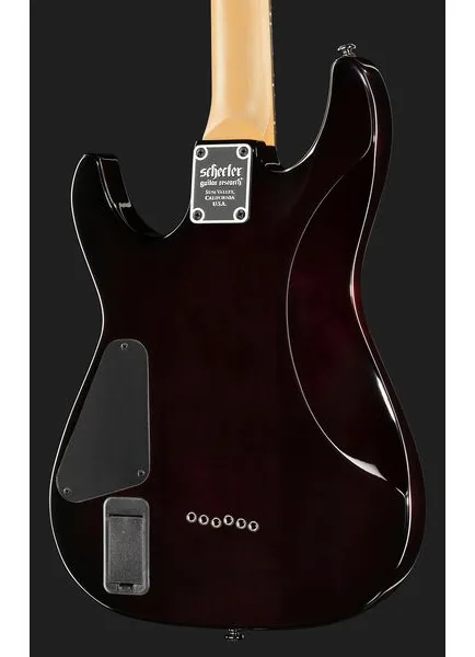 Schecter Demon-6 Crimson Red Burst, detalj 5