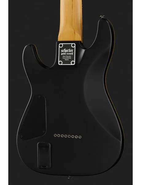 Schecter Demon-8 Aged Black Satin, detalj 5