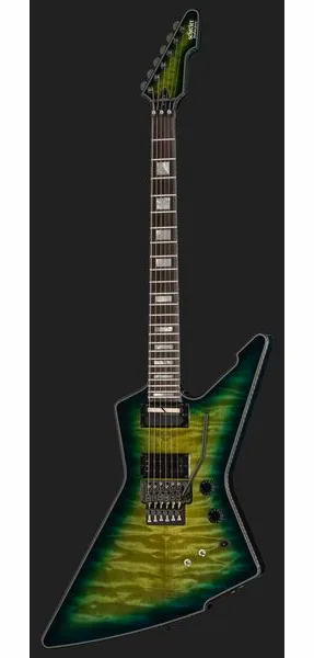Schecter E-1 FR S Special Edition GRNB, detalj 2
