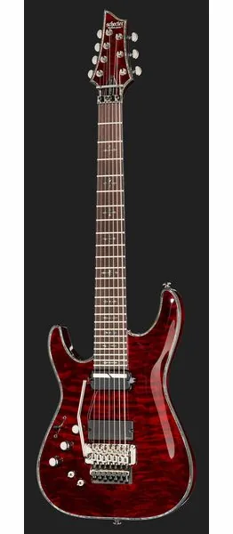 Schecter Hellraiser C-7 FR S LH, detalj 2