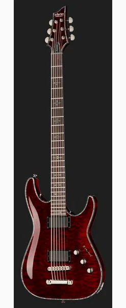 Schecter Hellraiser C-VI BCH, detalj 2