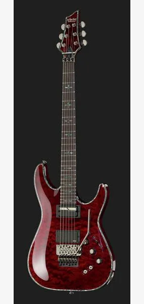 Schecter Hellraiser C1 FR S BCH, detalj 2