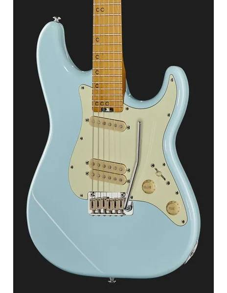 Schecter MV-6 Super Sonic Blue BB MN MF, detalj 4