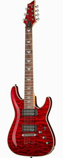 Schecter Diamond Omen 7 Extreme BCH forfra