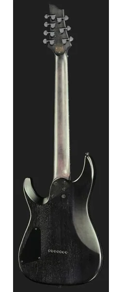 Schecter Omen Elite-7 See Blue Burst, detalj 3
