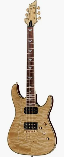 Schecter Omen Extreme 6 Gloss Natural forfra