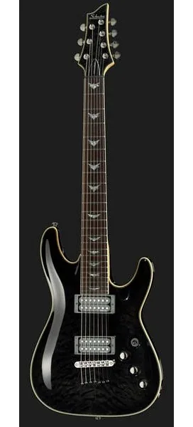 Schecter Omen Extreme 7 STBLK, detalj 2