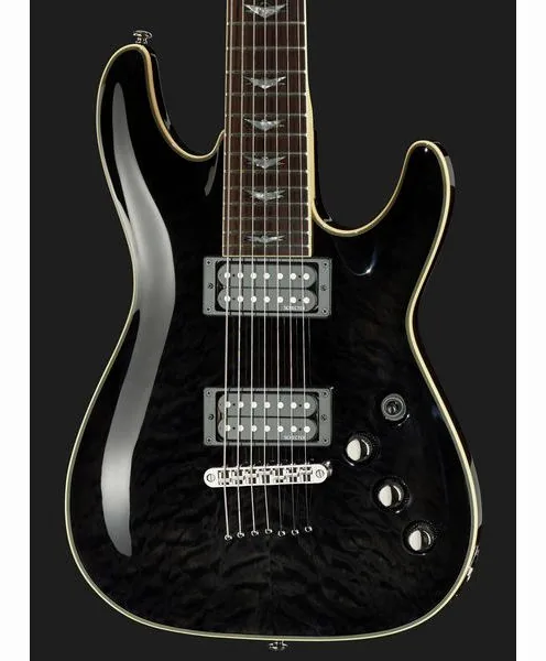 Schecter Omen Extreme 7 STBLK, detalj 4