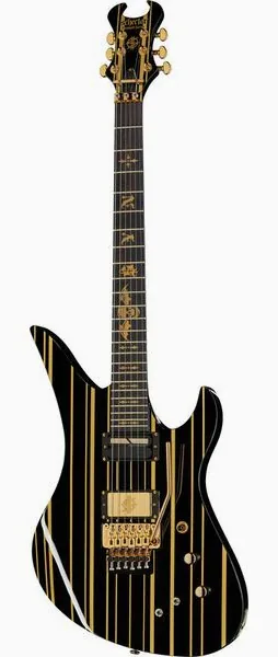 Schecter Synyster Gates Custom S BKGD forfra