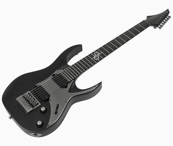 Solar Guitars A1.7DBOP Black Open Pore, detalj 3