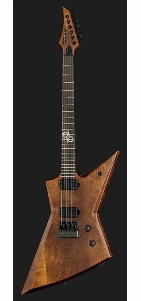 Solar Guitars E1.6AAN Aged Natural Matte, detalj 2