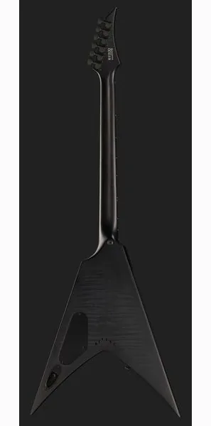 Solar Guitars V2.6FBB Baritone Flame Black, detalj 3