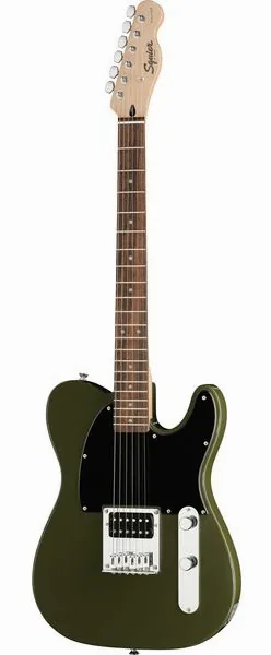Squier Sonic Esquire H LRL OLV forfra